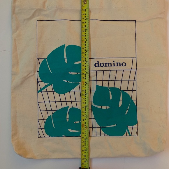 Reusable Domino Magazine Shopping Tote - 14" X 15" - Picture 2 of 6